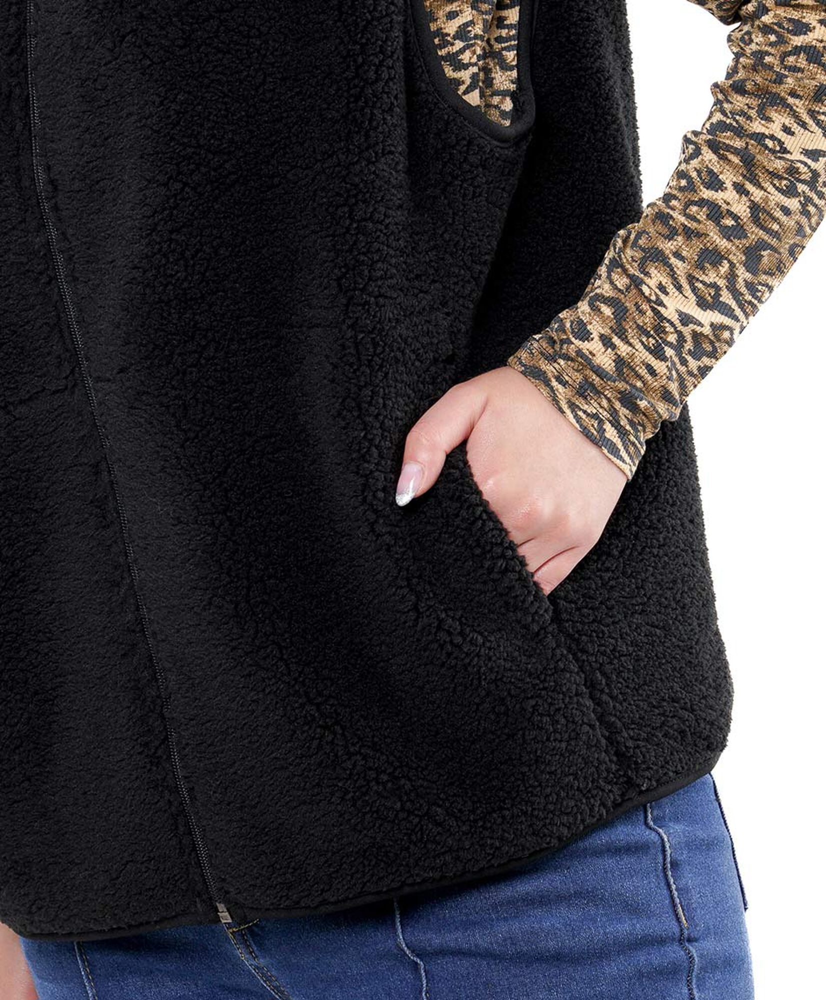 Polar mujer liso vest Polar mujer liso vest