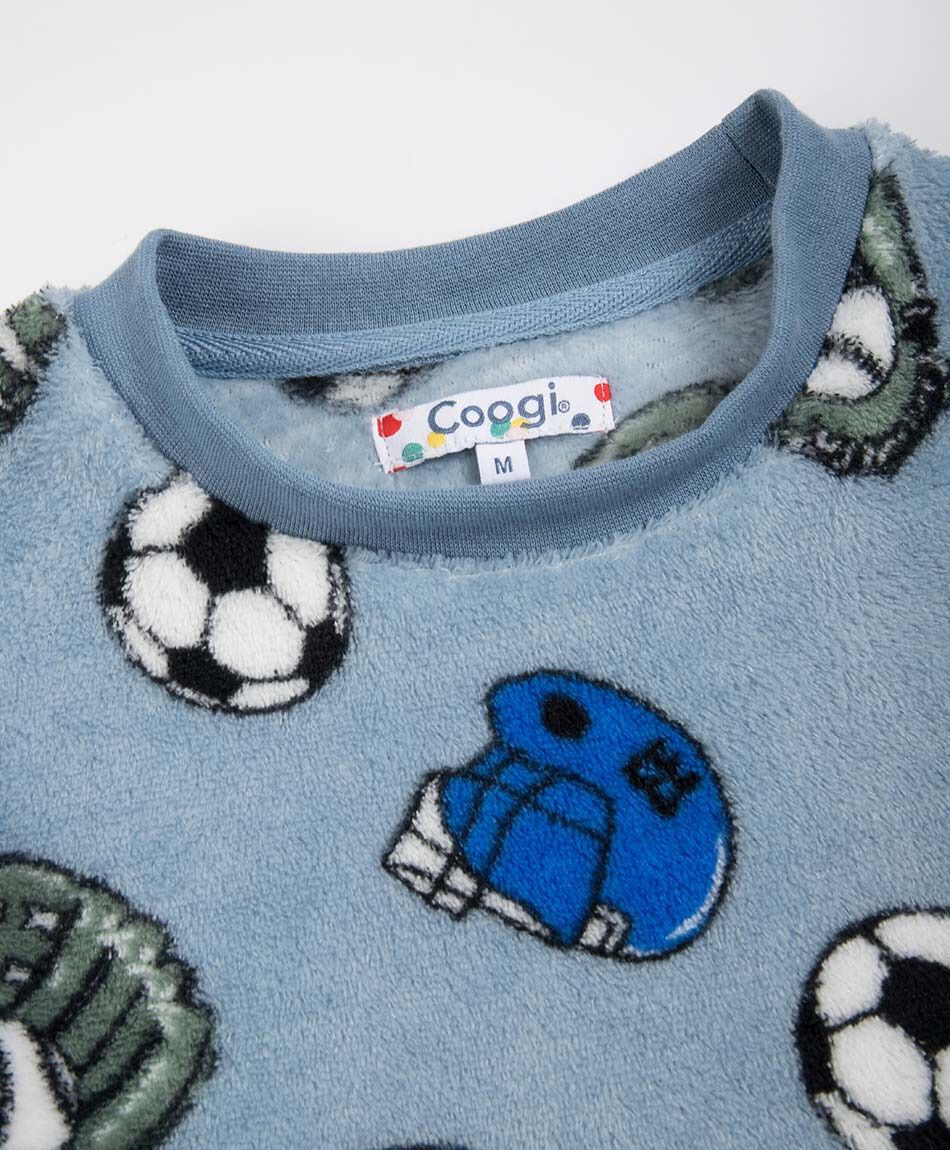 Pijama ni&ntilde;o estampado soccer