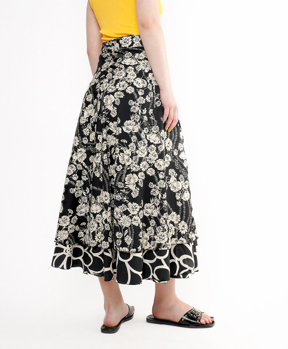 Falda mujer pareo maxi