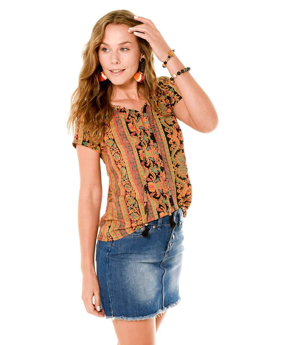 Blusa tirador