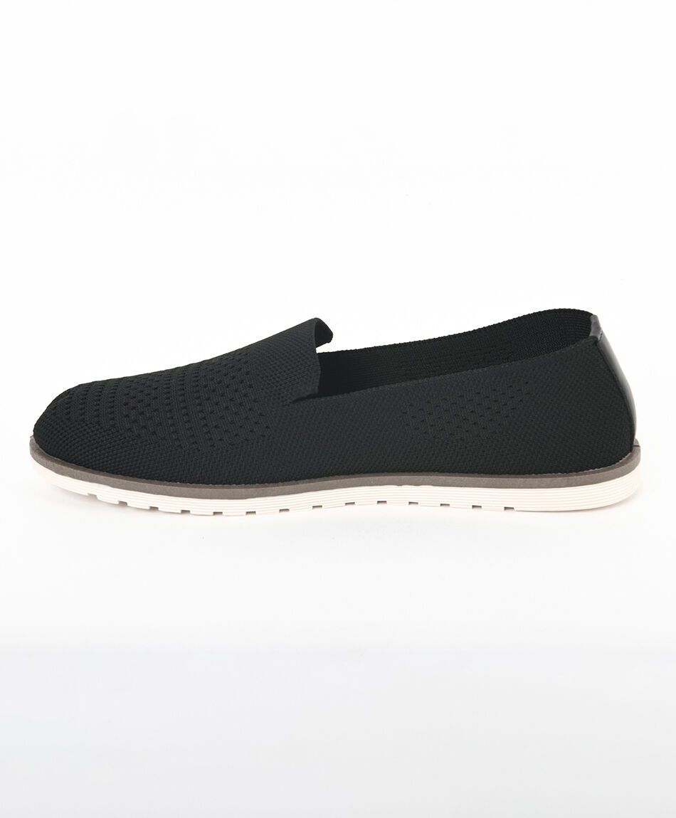 Mocas&iacute;n mujer tejido