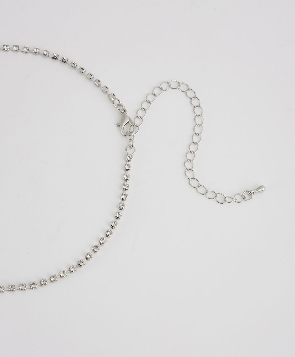 Set collar + aros mujer diamonds