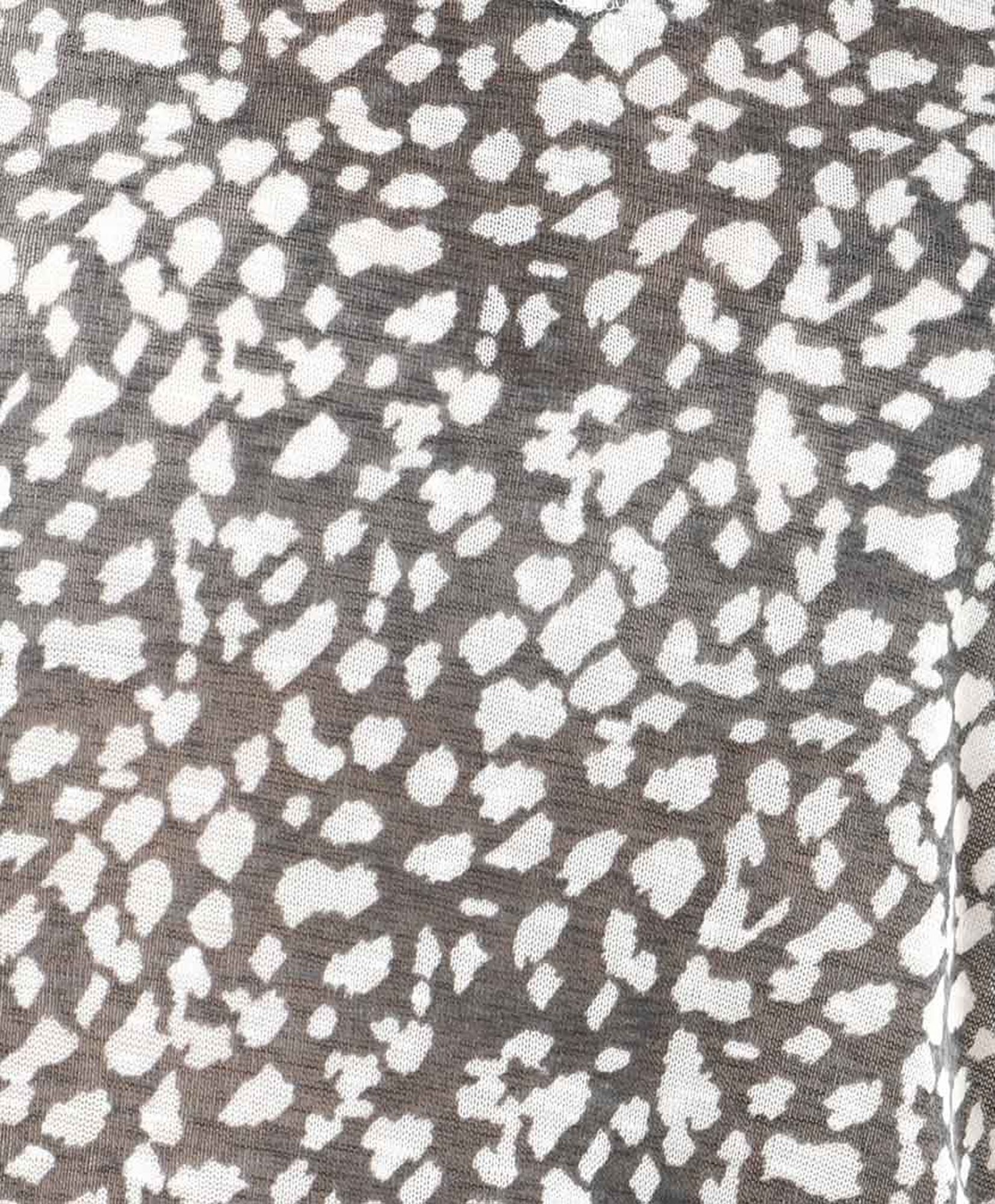 Polera mujer print transparencia Polera mujer print transparencia