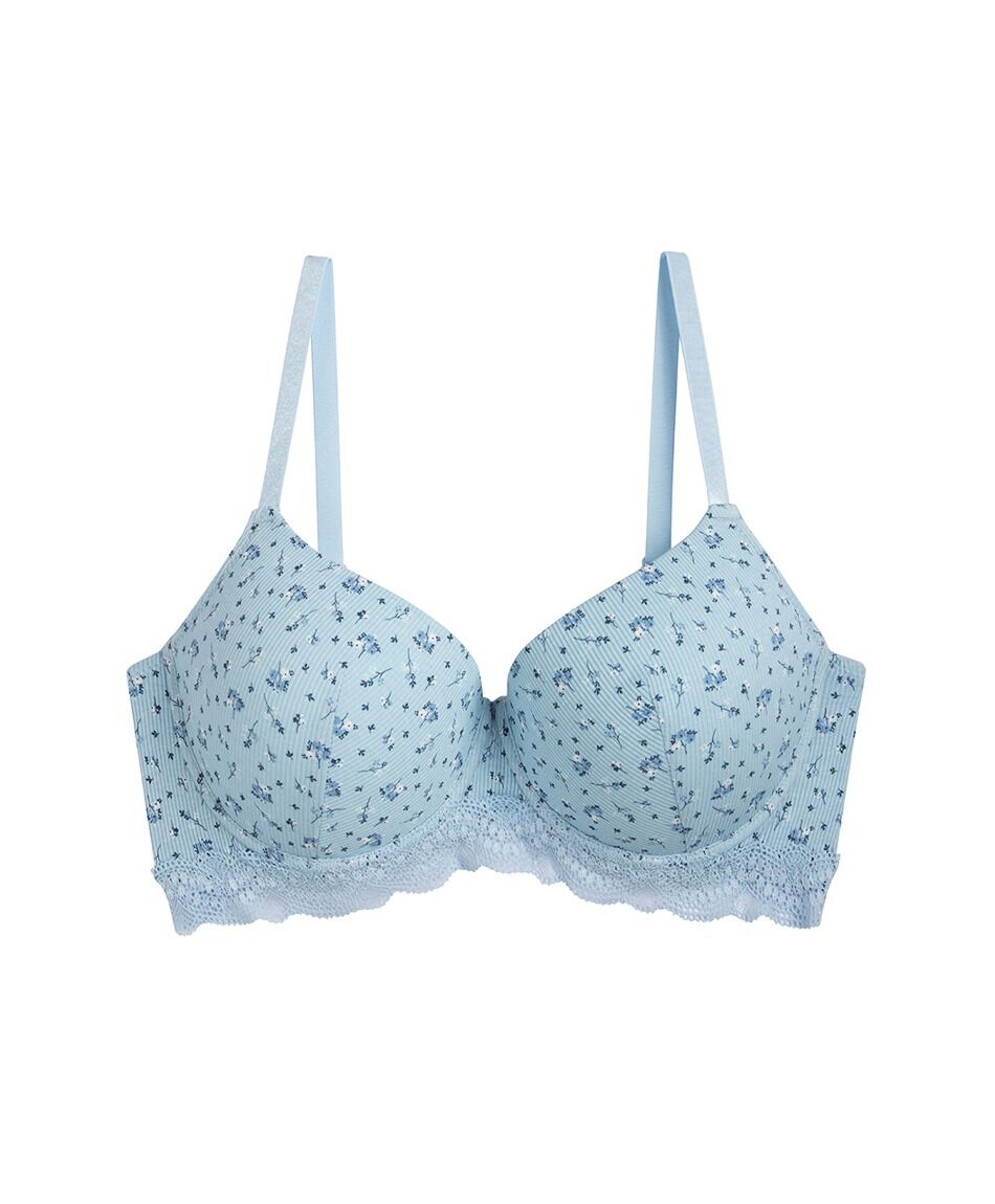 Sost&eacute;n mujer algod&oacute;n mini florcitas