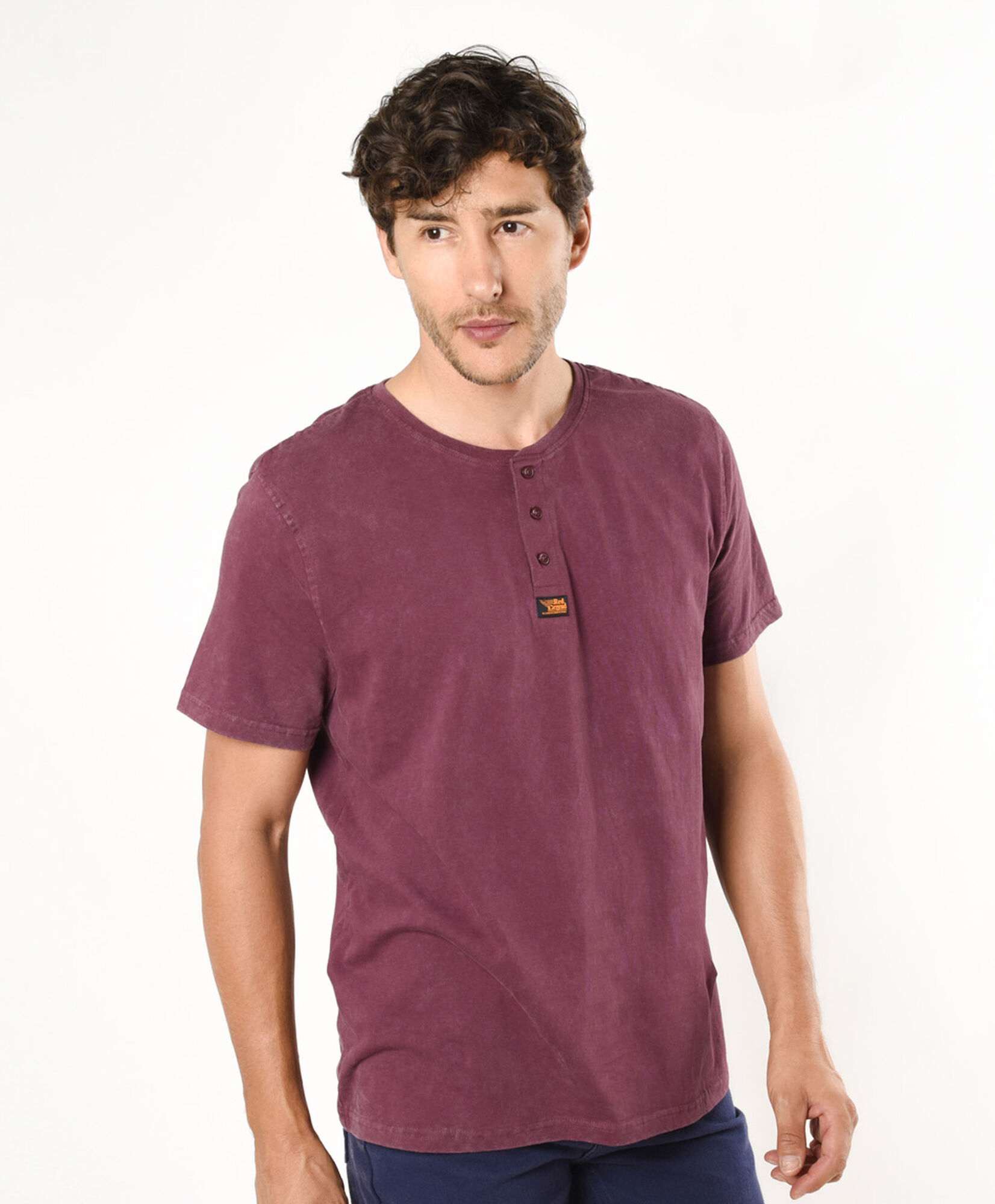 Polera hombre botones Polera hombre botones
