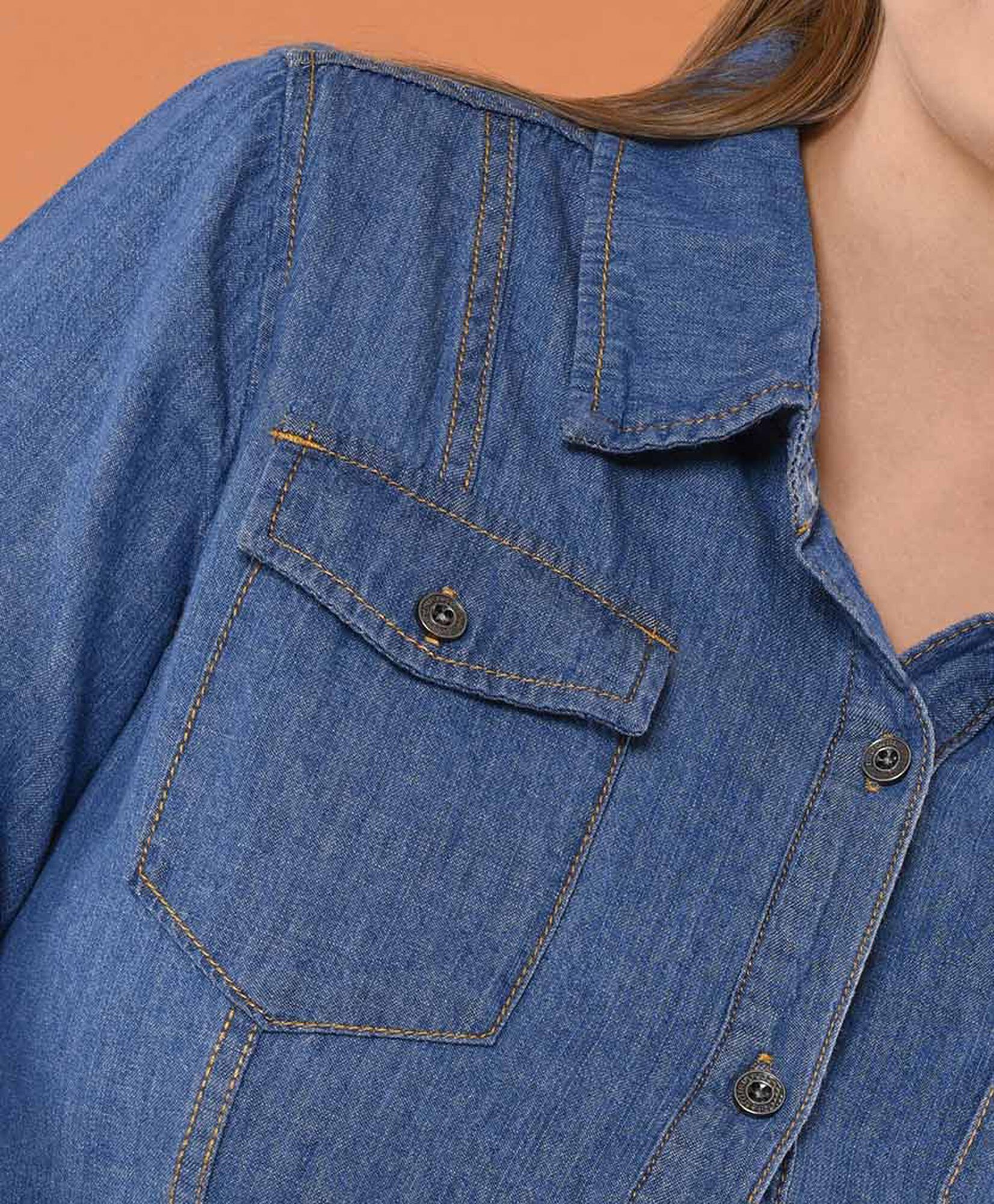 Blusa mujer denim Blusa mujer denim