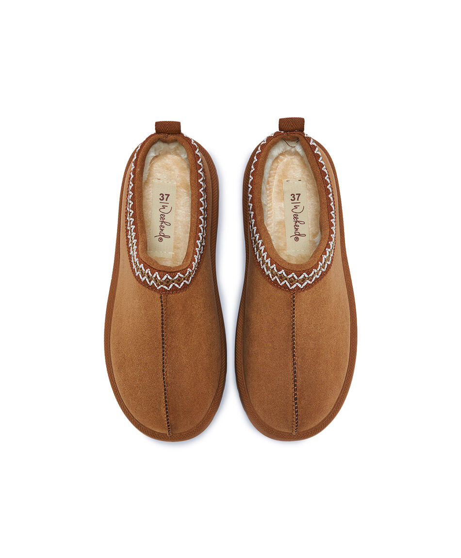 Bota mujer comfy camel apache