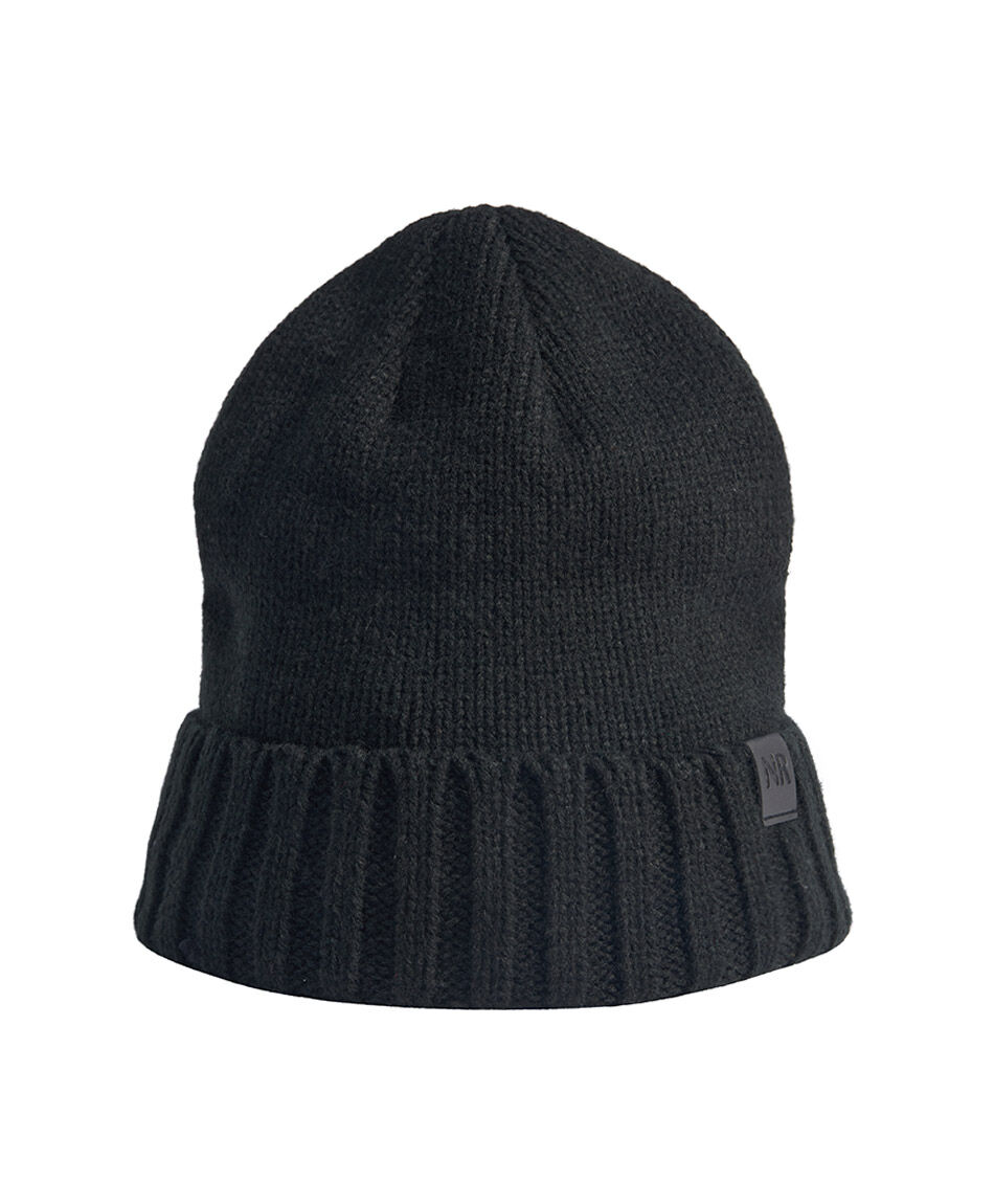 Gorro hombre lineas negro