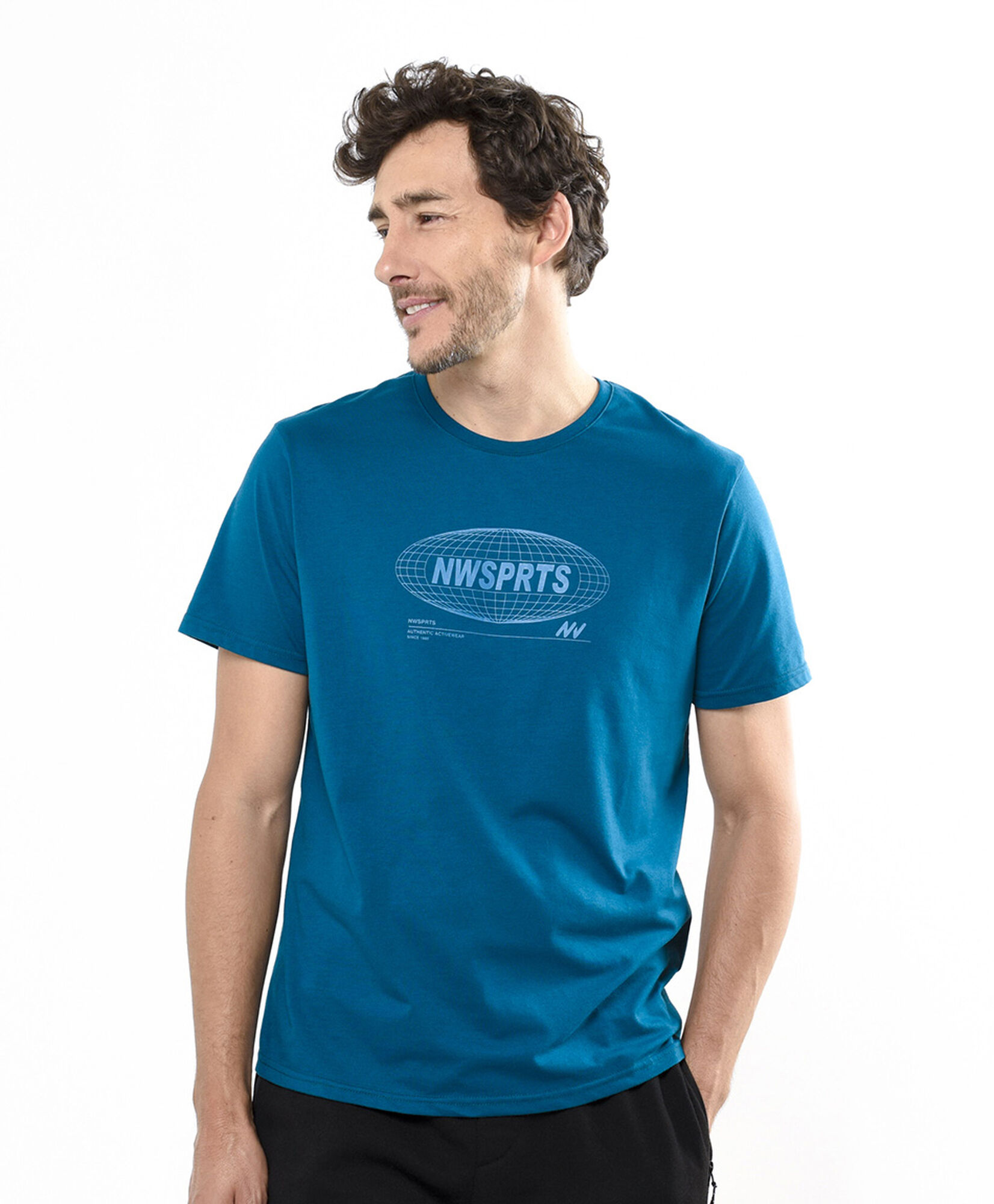 Polera deportiva hombre print Polera deportiva hombre print