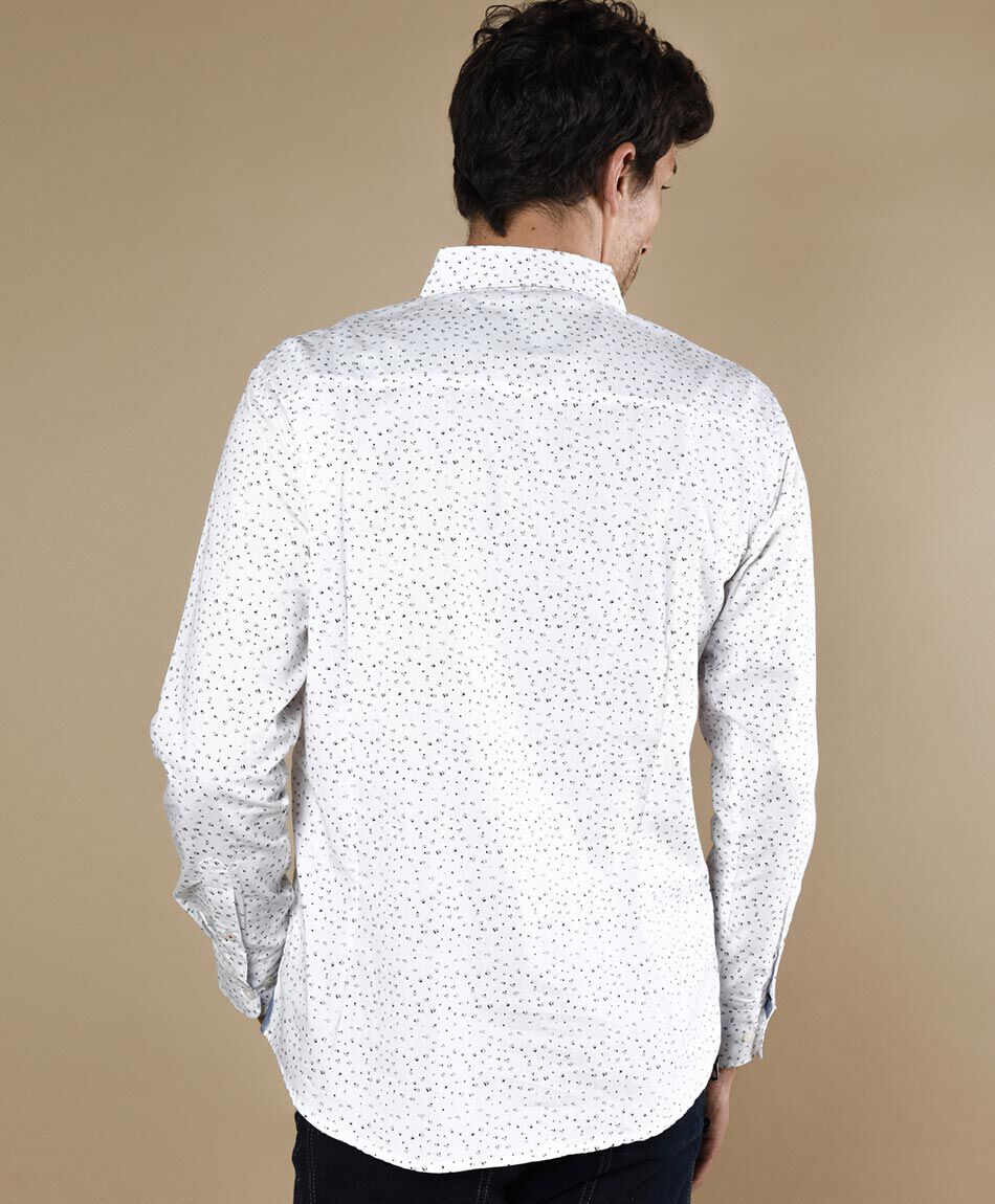 Camisa puntos manga larga