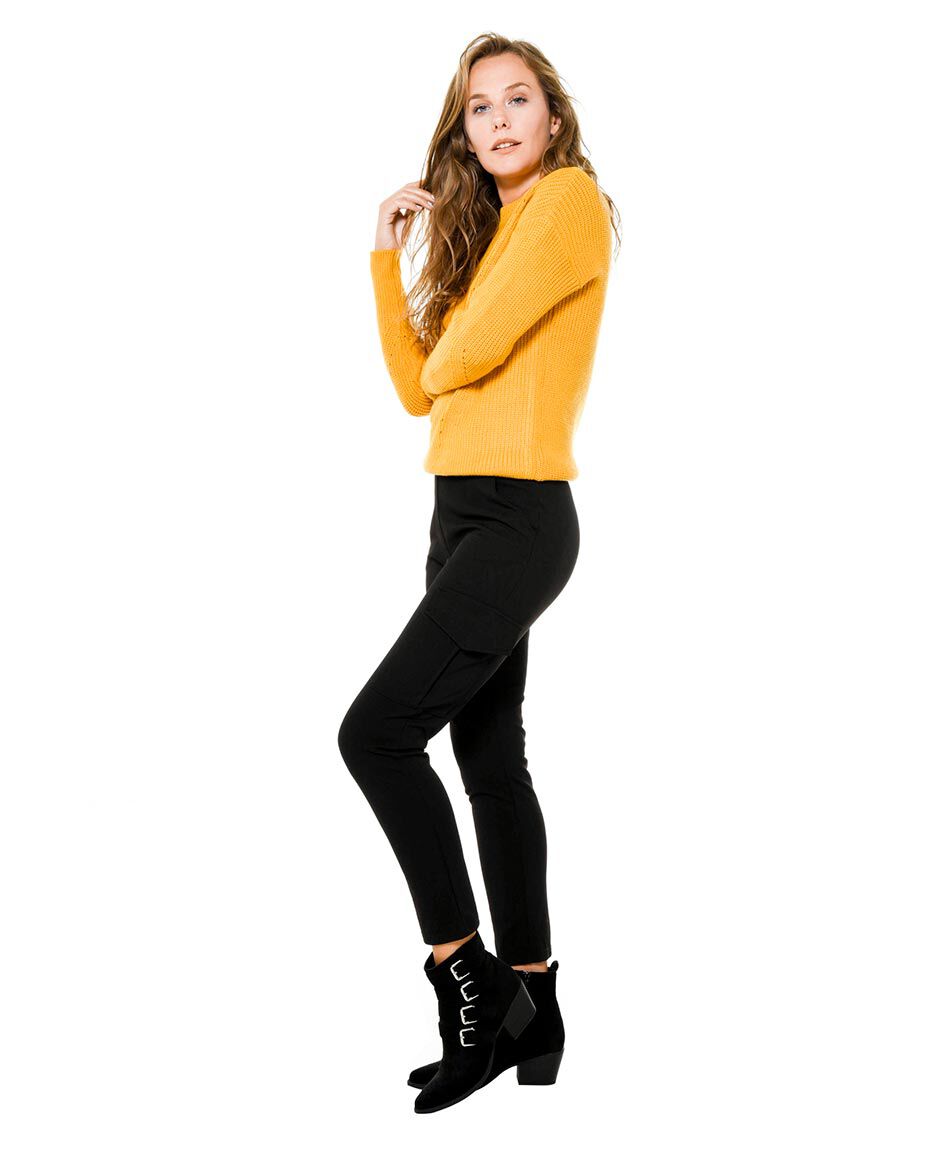 Pantalon jersey cargo