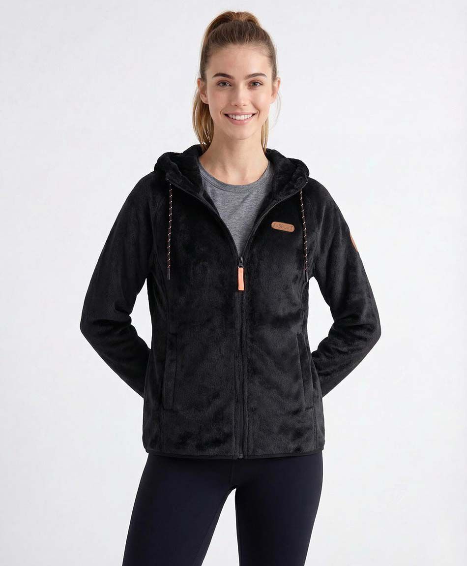 Polar deportivo mujer cl&aacute;sico black