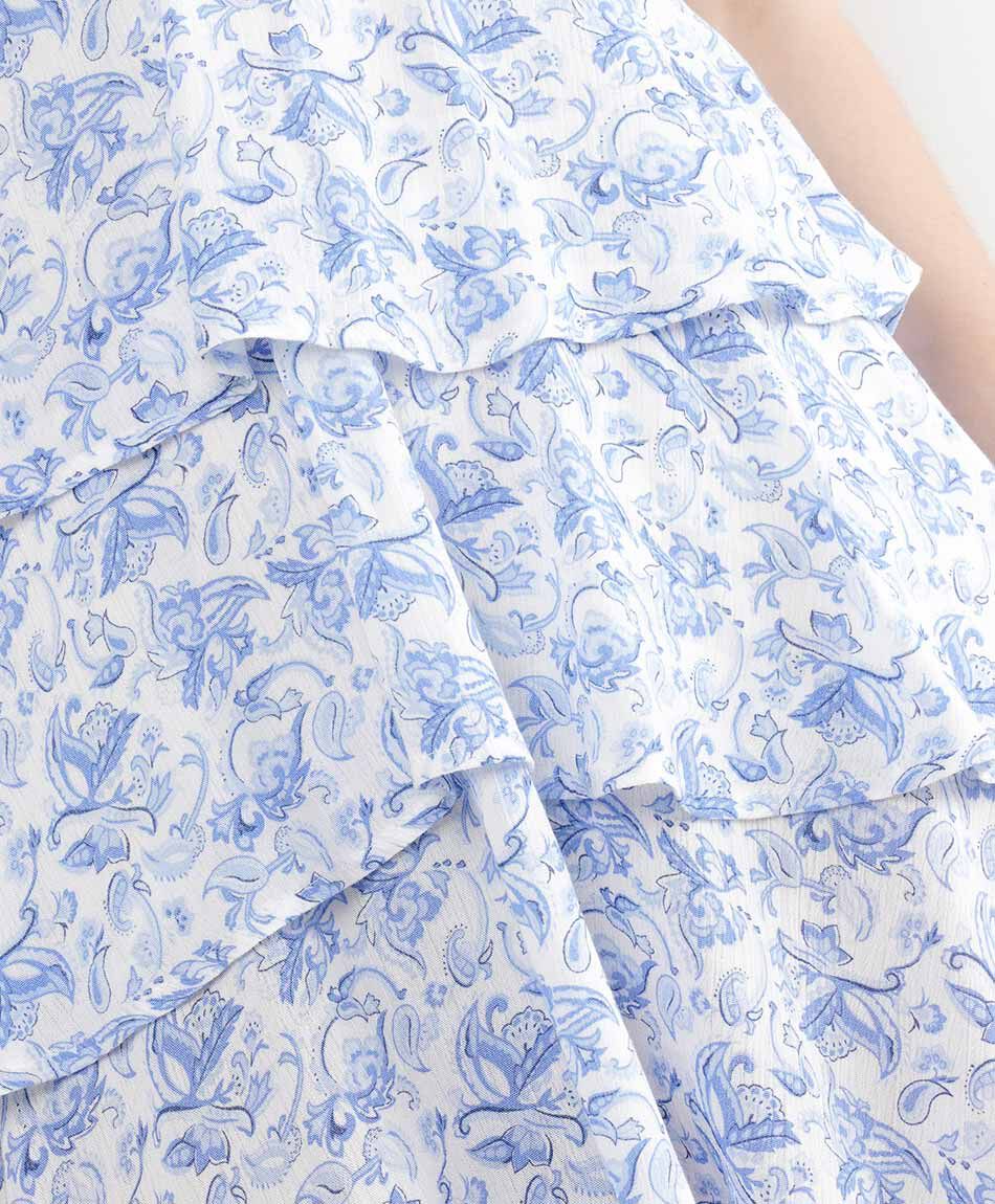 Vestido mujer mini vuelos