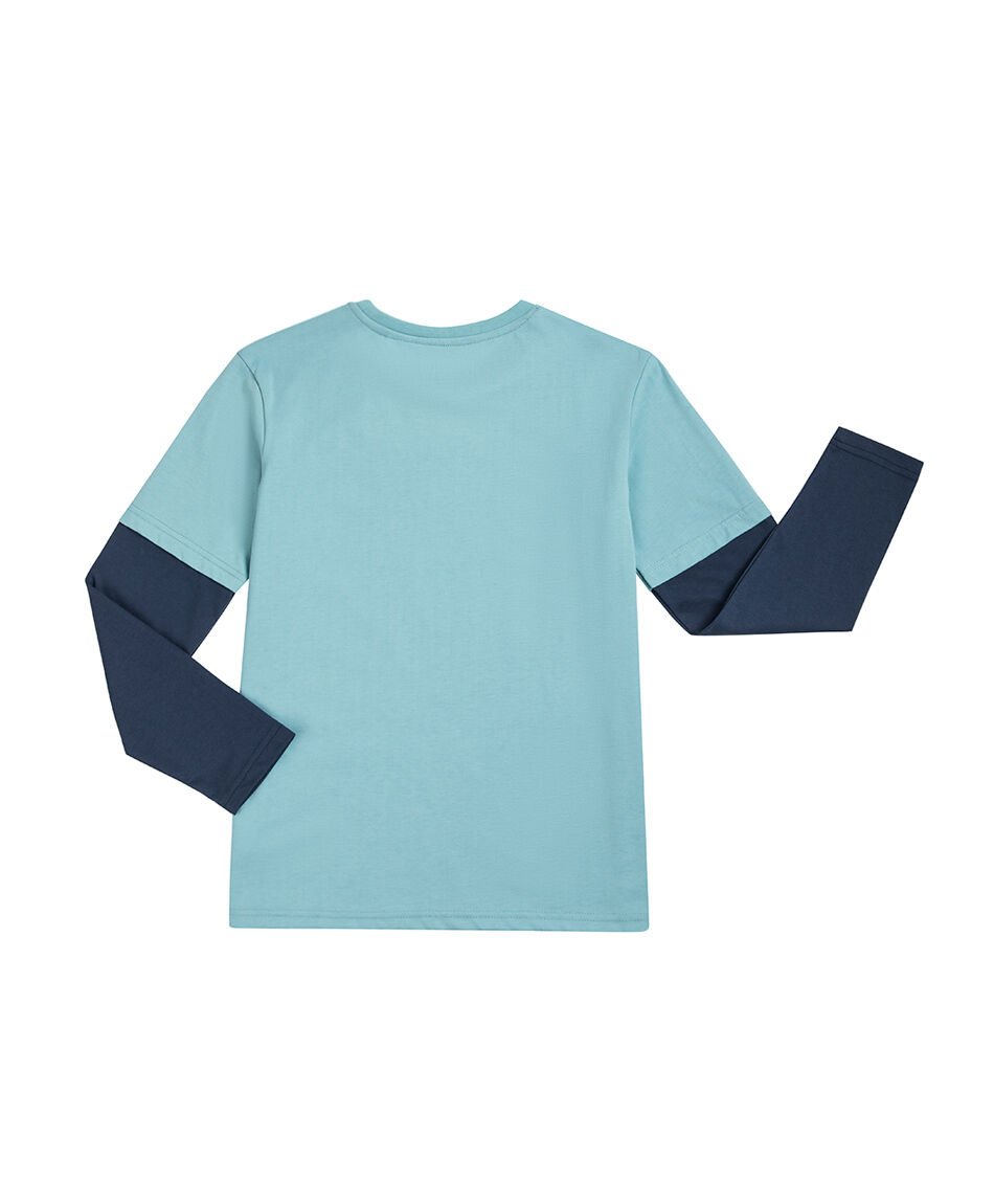 Polera ni&ntilde;o  estampado ram&eacute;n