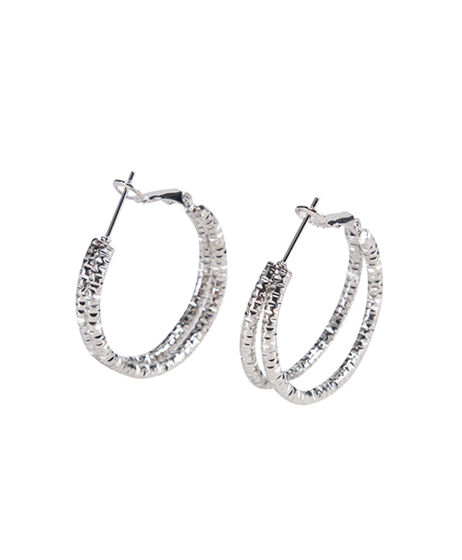 Set pa&ntilde;uelo + aros mujer estilo jard&iacute;n
