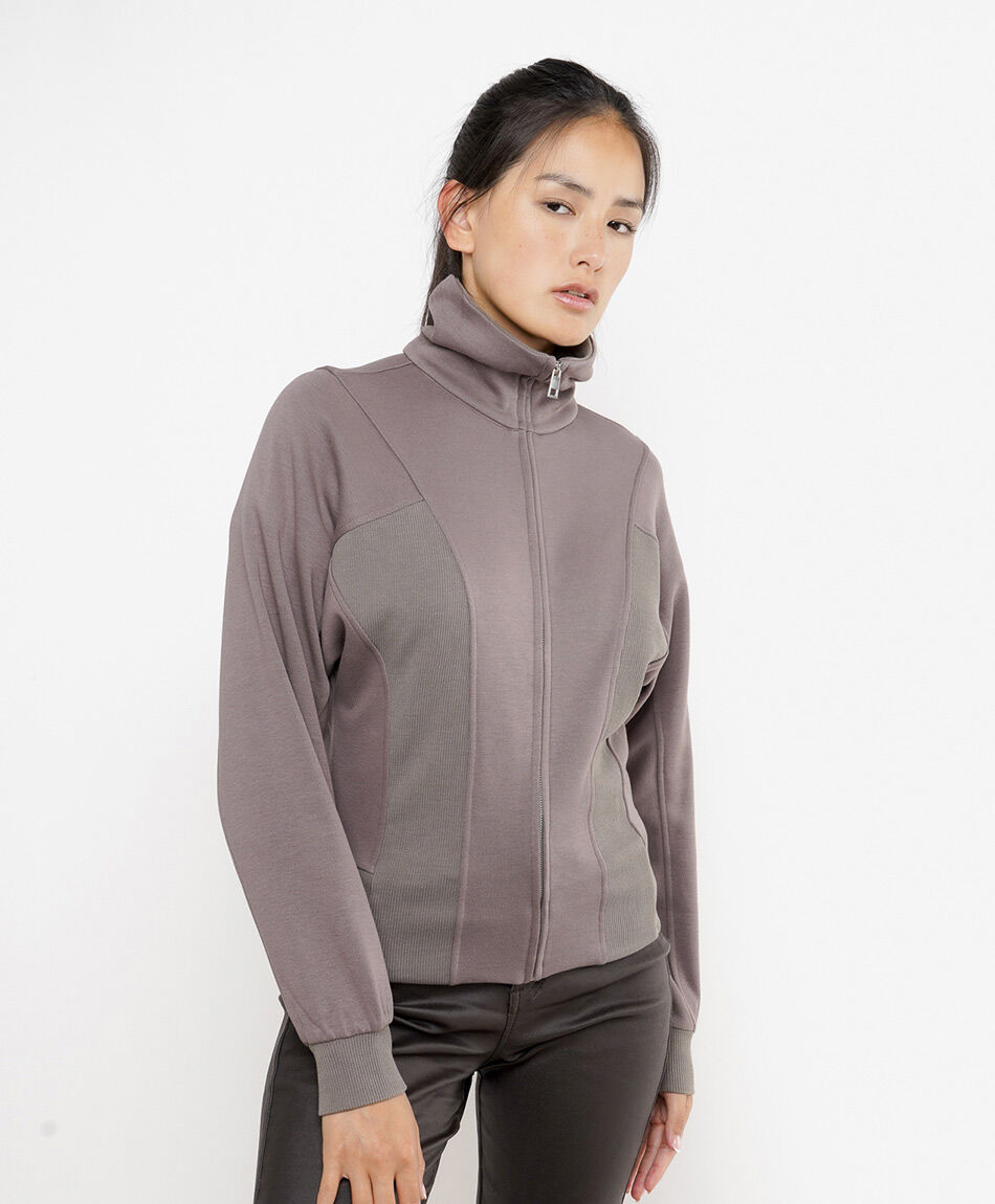 Chaqueta mujer jersey