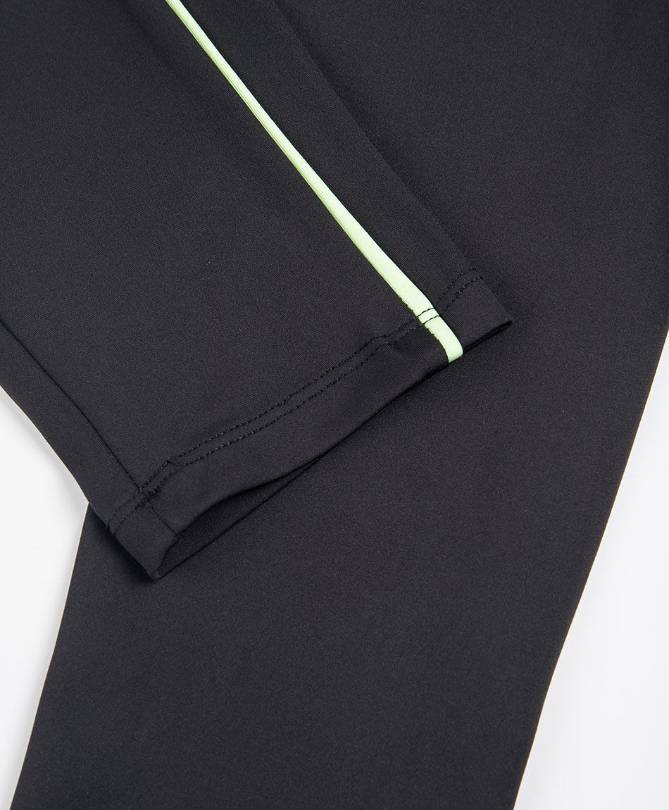Calza deportiva mujer l&iacute;neas verde