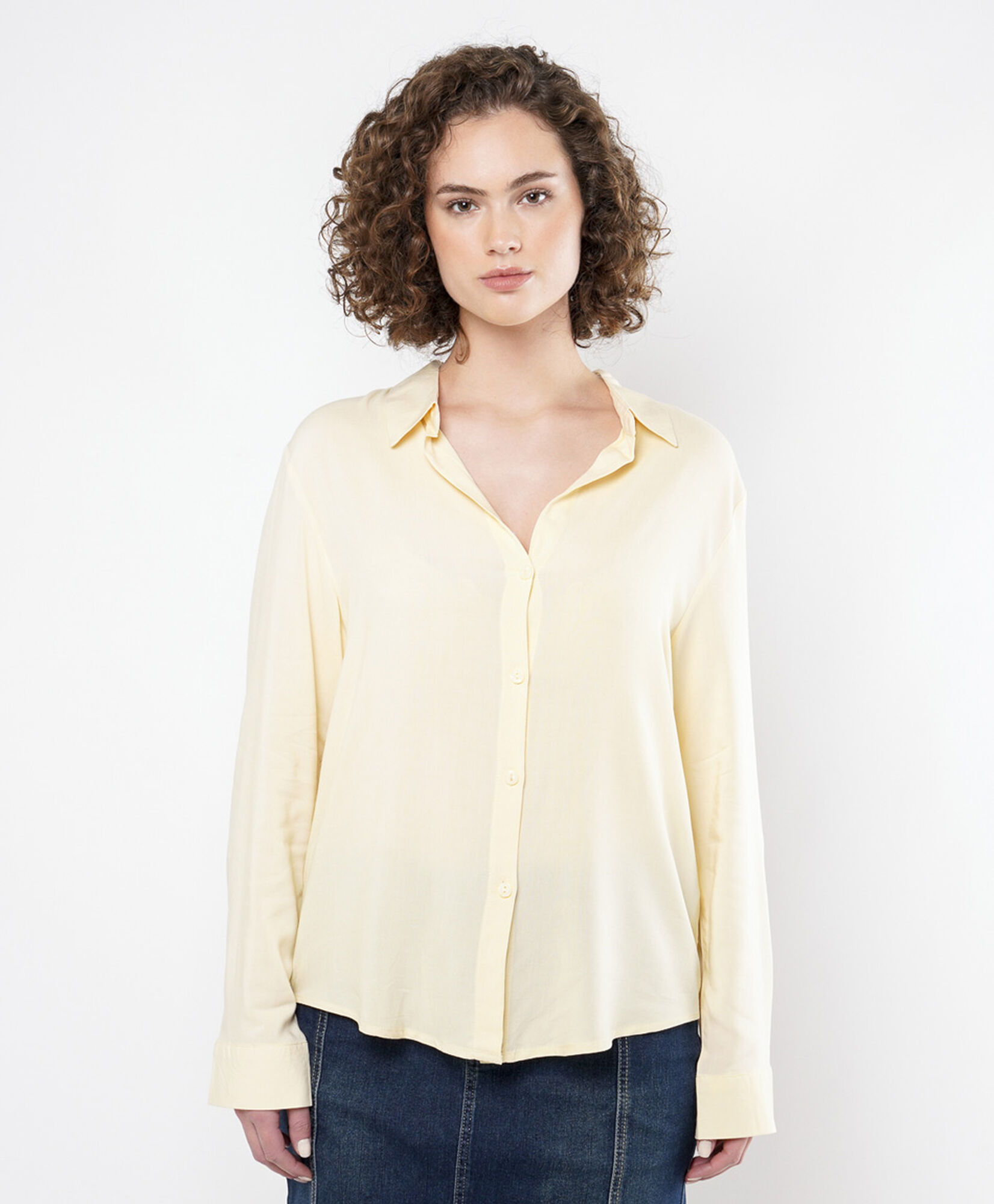 Blusa mujer camisera lisa Blusa mujer camisera lisa