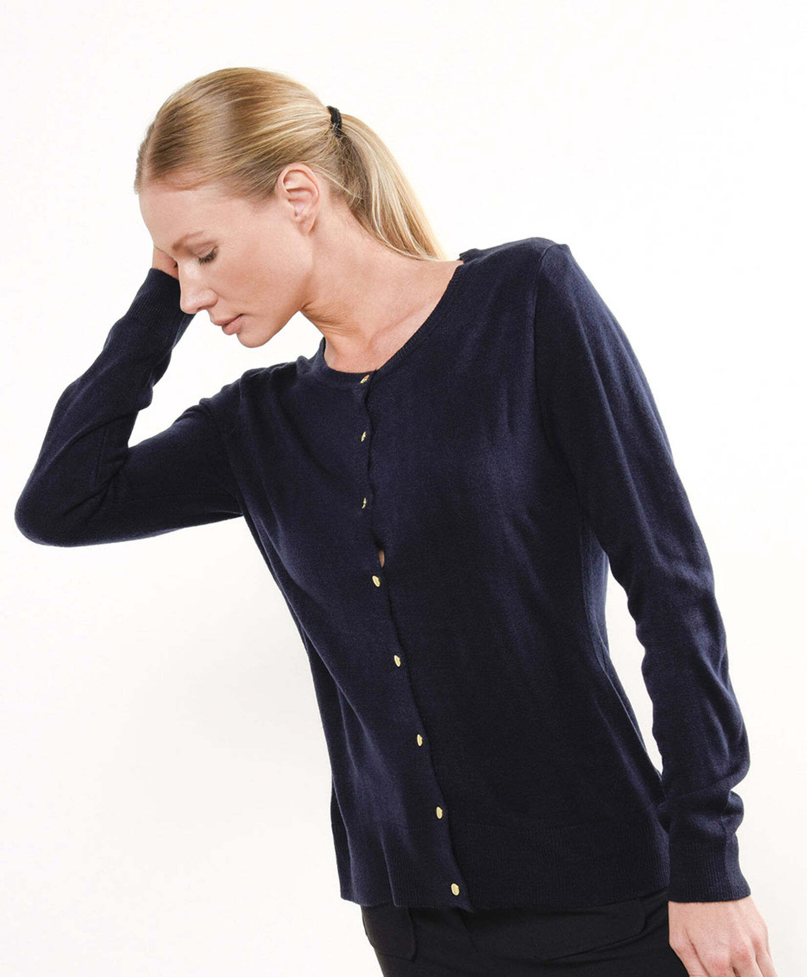 Cardigan mujer básico botones Cardigan mujer básico botones