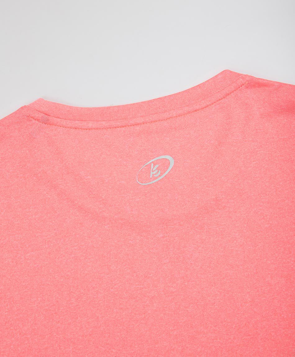 Polera deportiva mujer coral