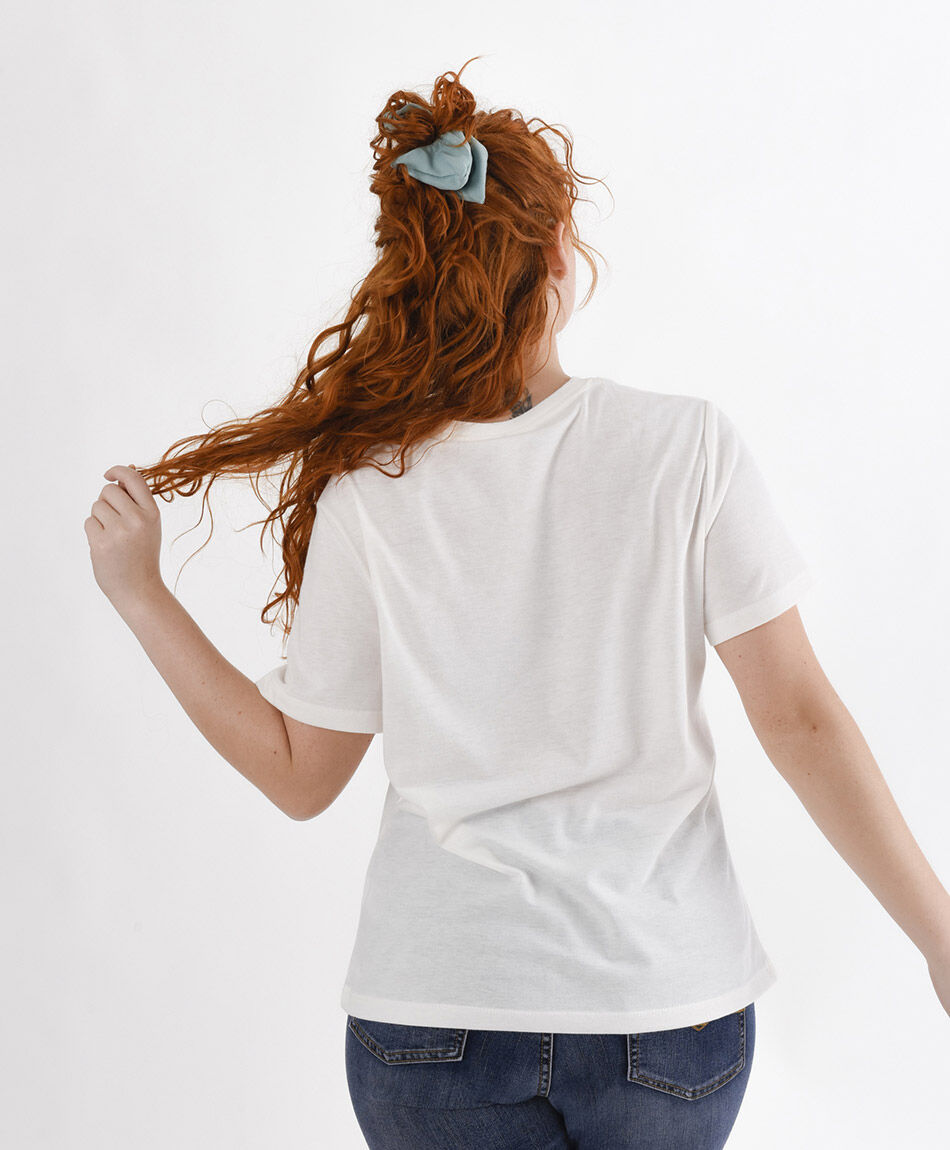 Polera mujer estampado naturaleza