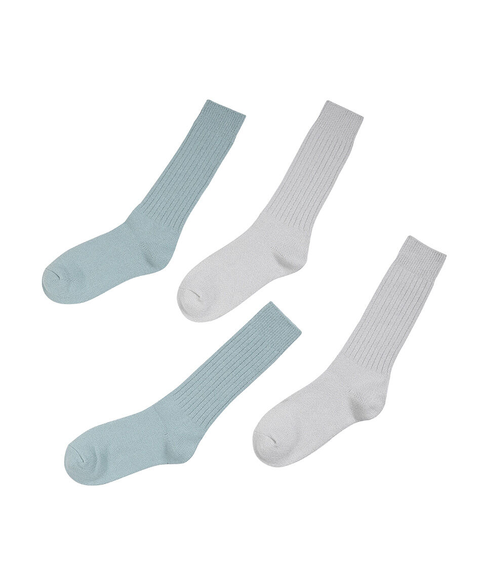 Pack 2 calcetines mujer lisos