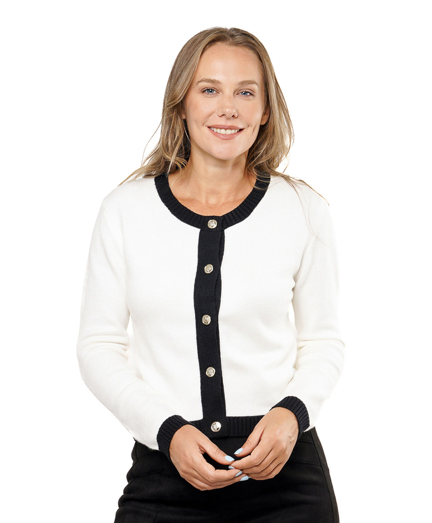 Cardigan mujer bicolor Cardigan mujer bicolor