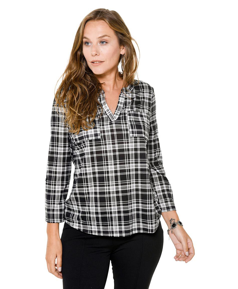 Polera escocesa