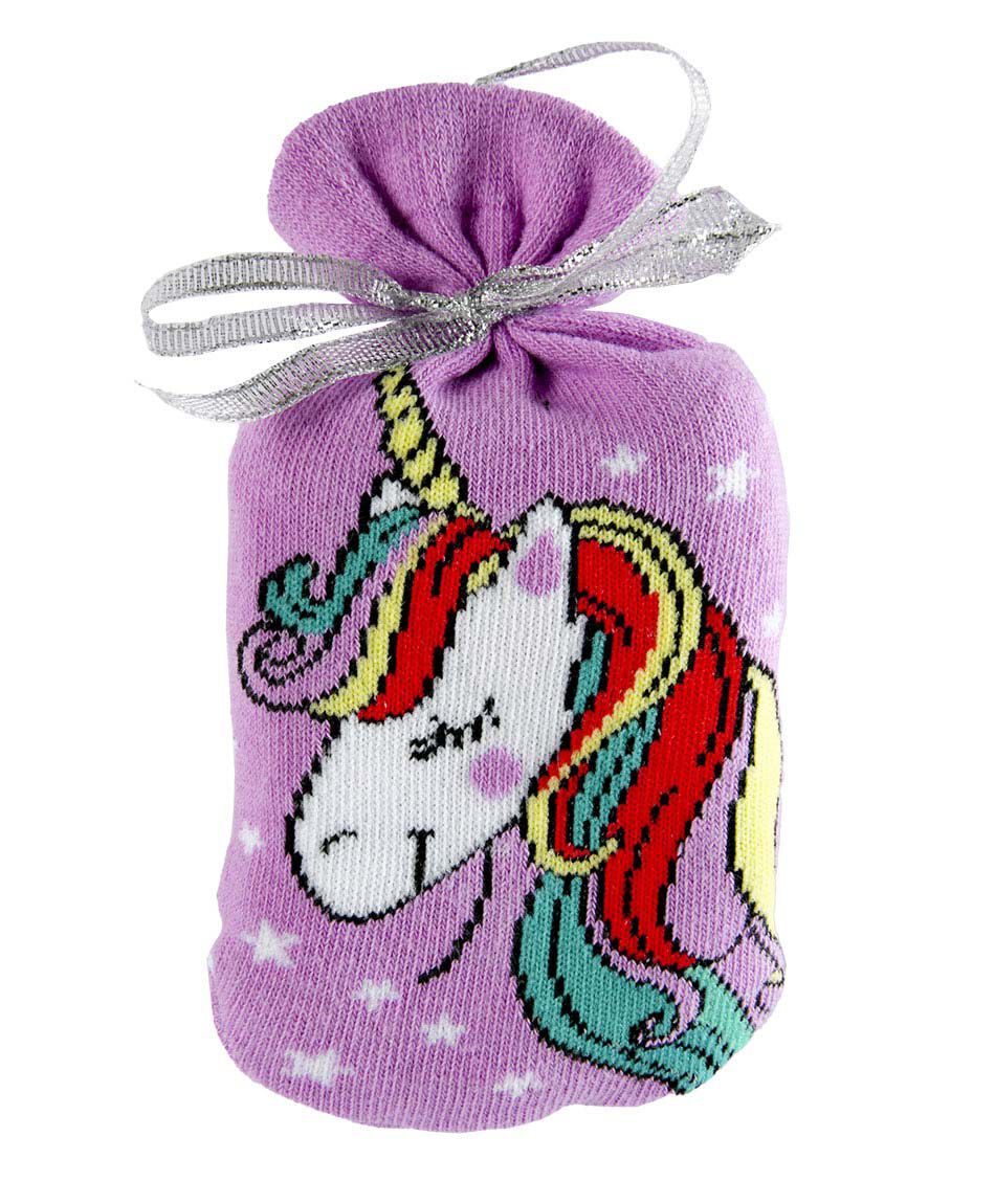 Calcetin unicornio