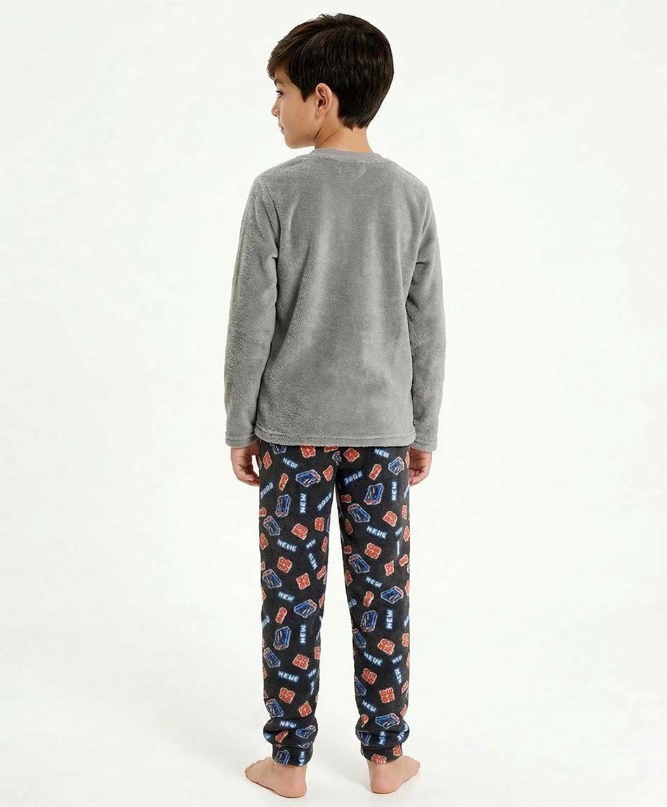Pijama ni&ntilde;o estampado new game