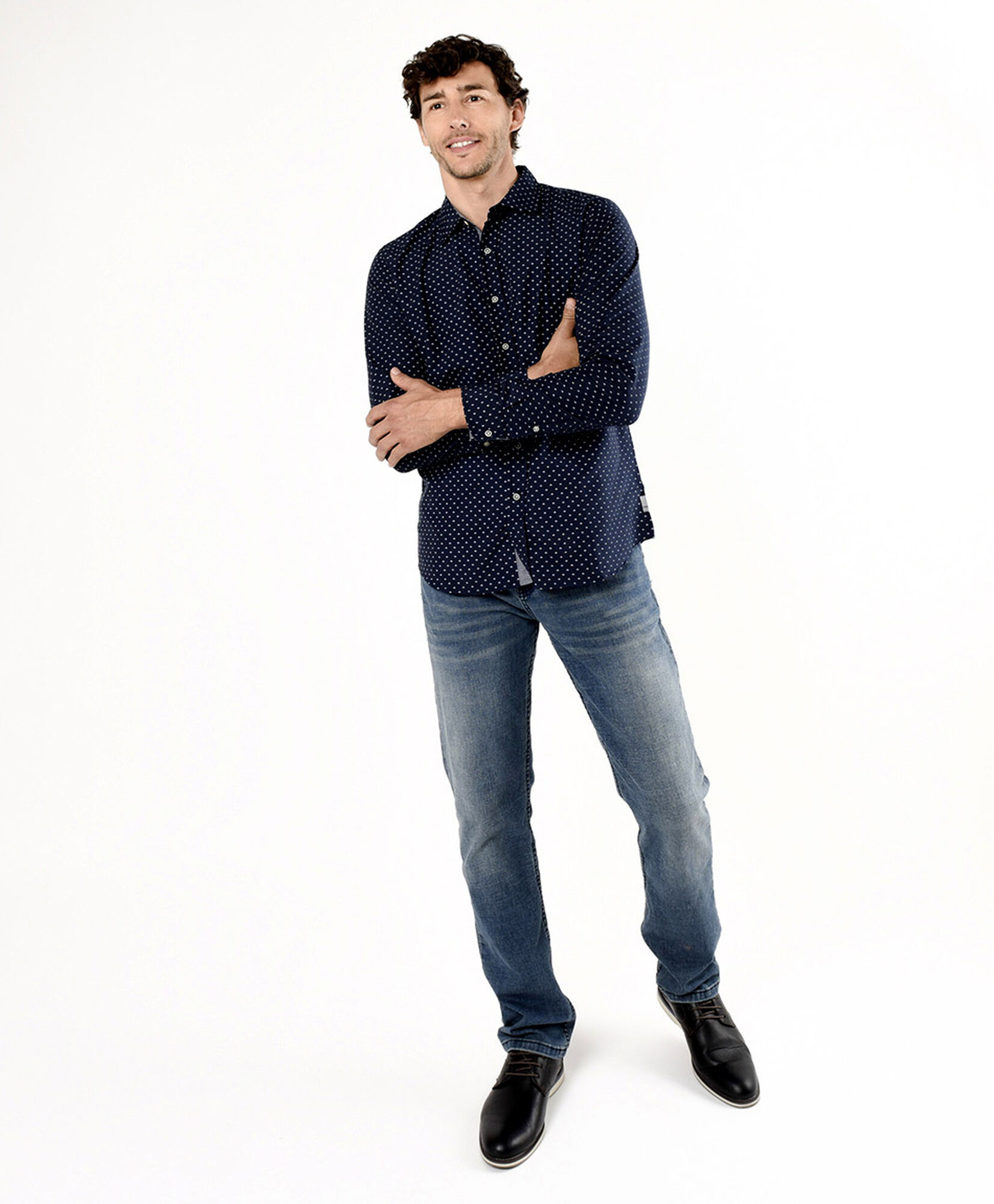 Camisa hombre puntos Camisa hombre puntos