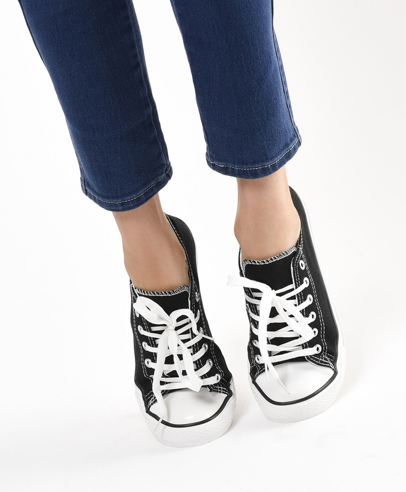 Zapatilla mujer lona caña baja Zapatilla mujer lona caña baja
