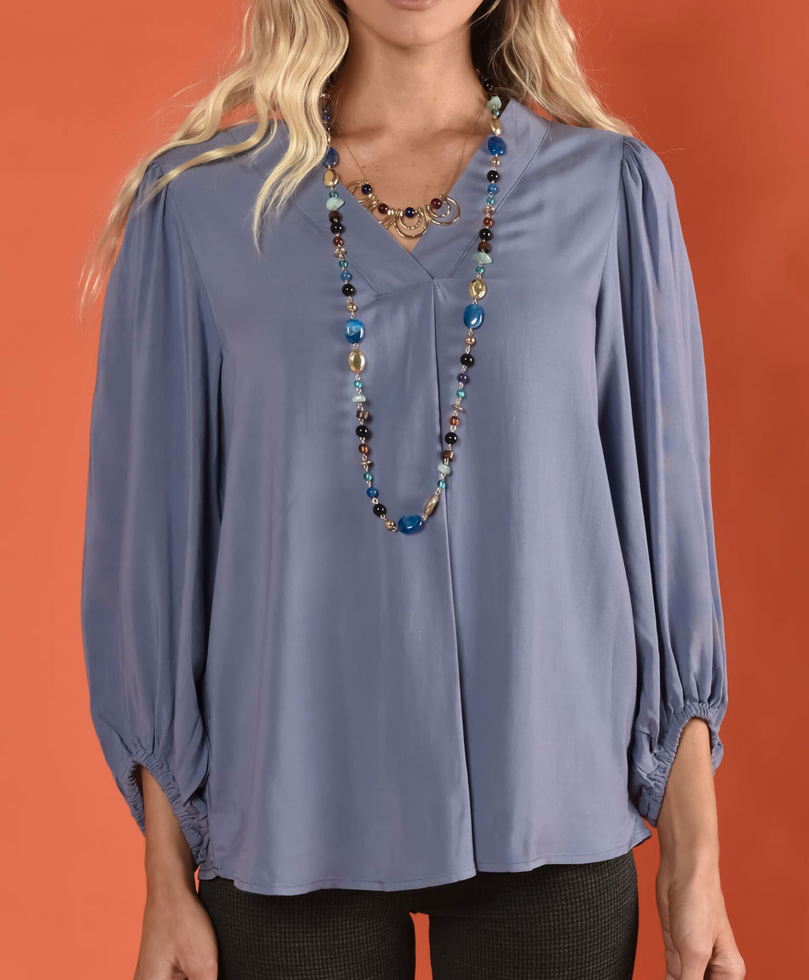 Blusa manga globo Blusa manga globo