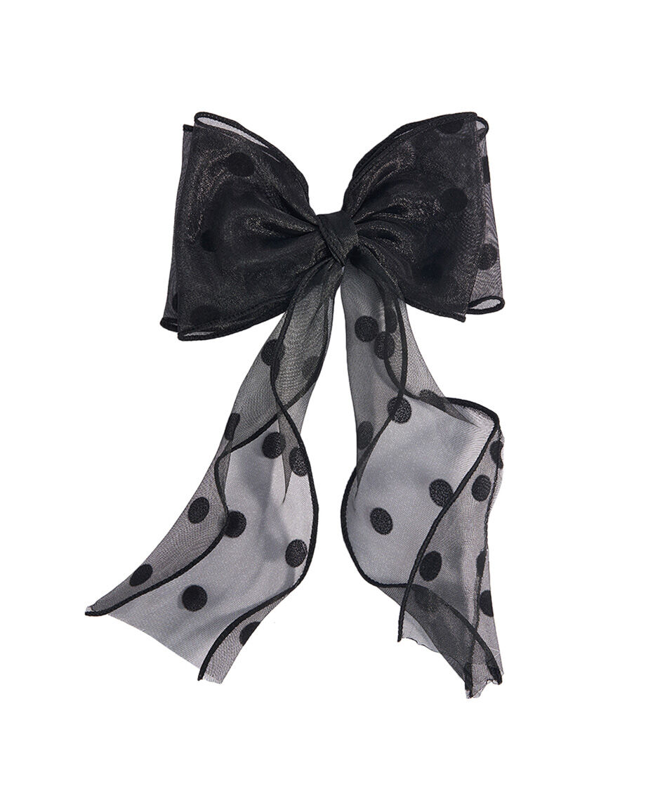 Pinche mujer lunares negro