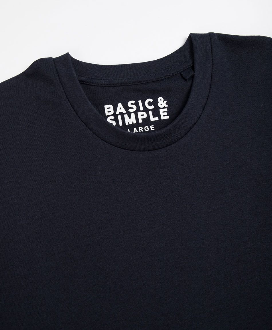 Polera hombre manga larga b&aacute;sica