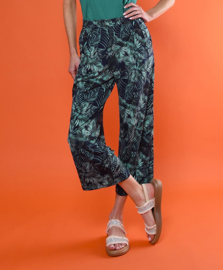 Falda pantal&oacute;n midi