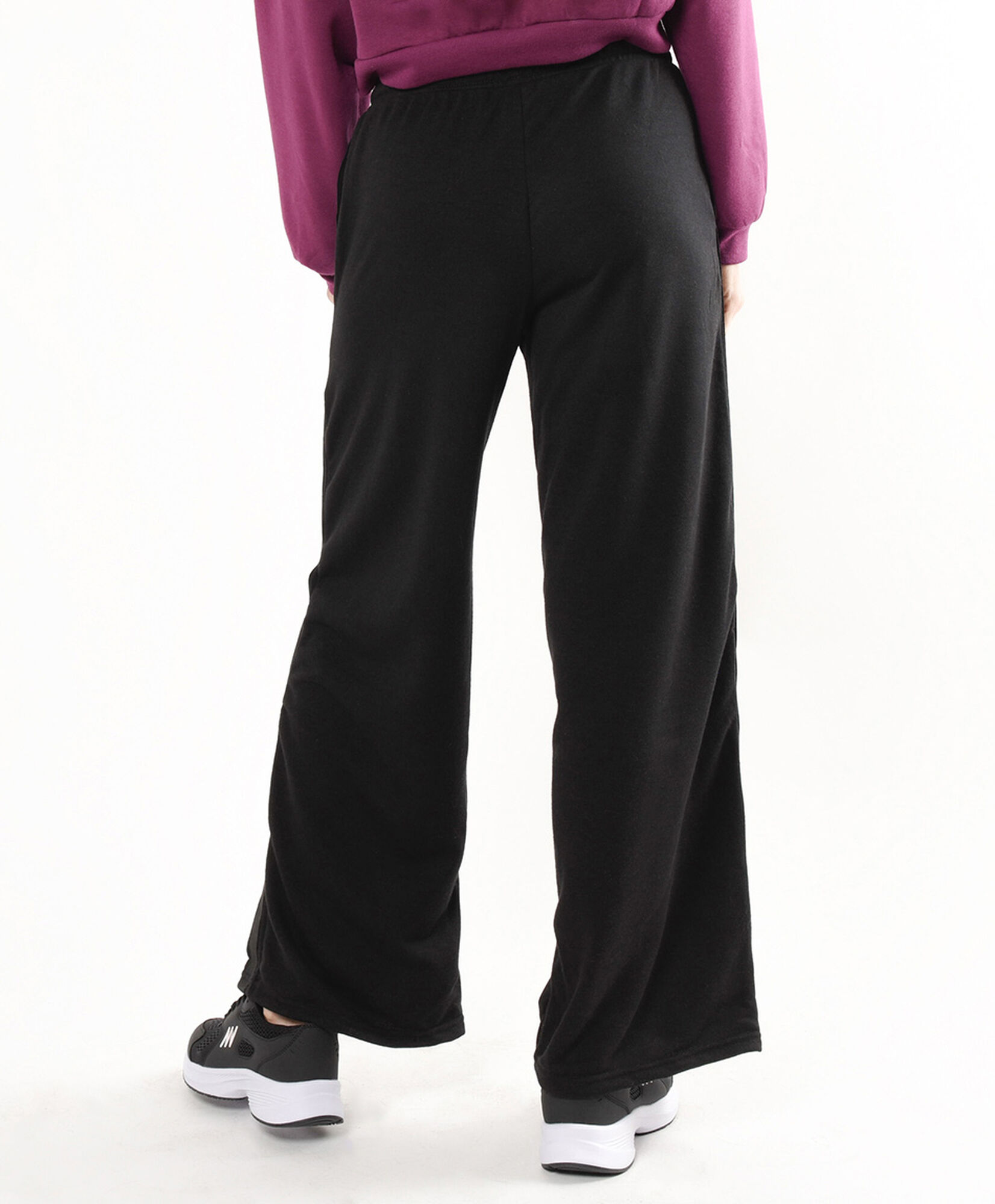 Pantalón deportivo mujer liso wide Pantalón deportivo mujer liso wide