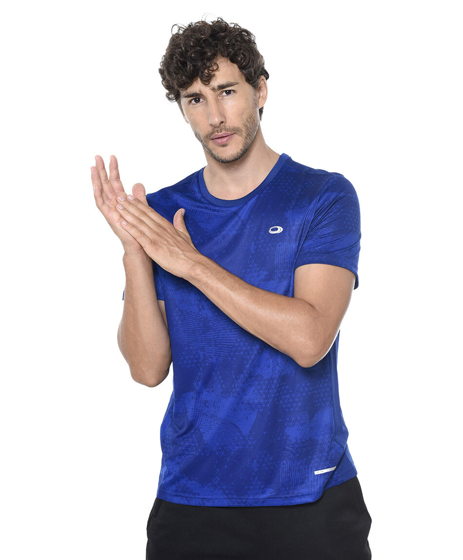 Polera deportiva print