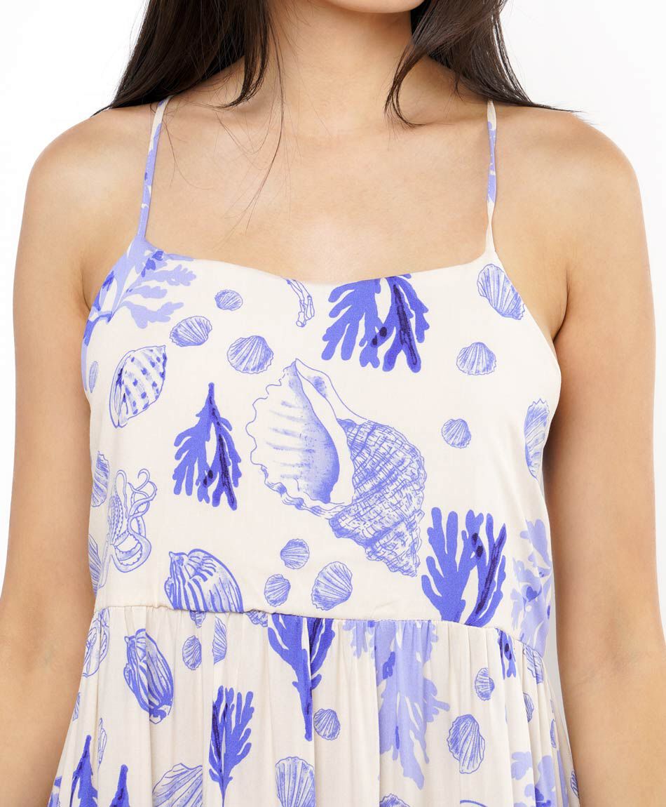 Vestido mujer caracolas