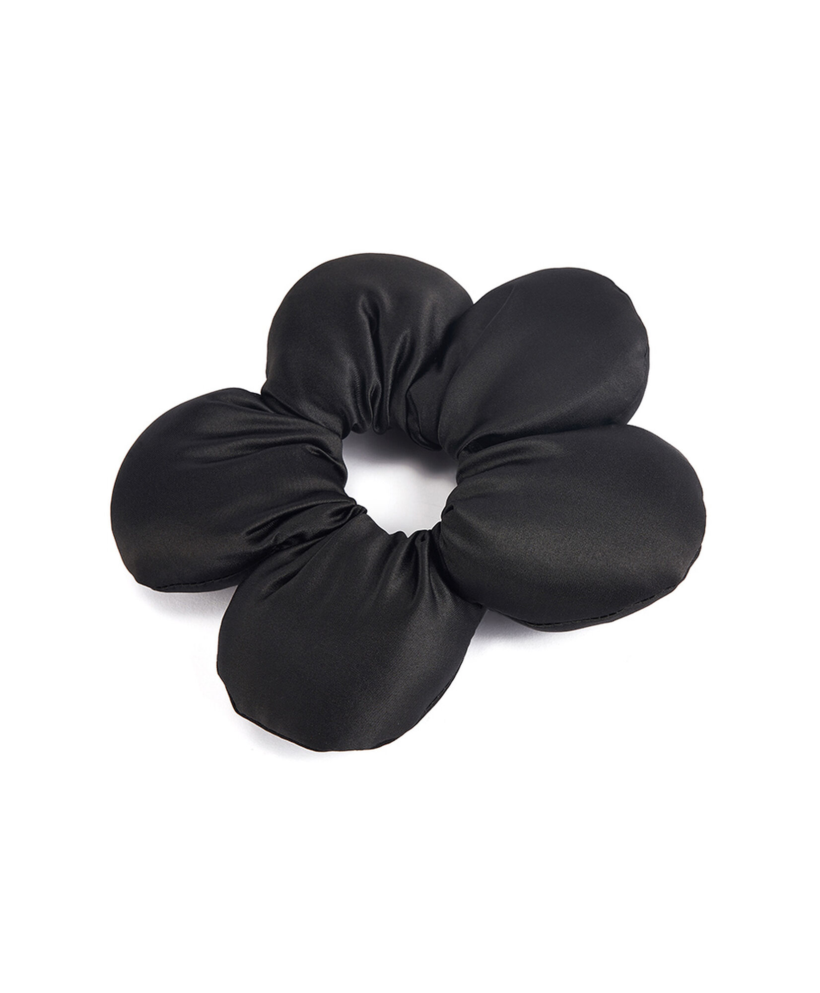 Colet mujer flor negra Colet mujer flor negra