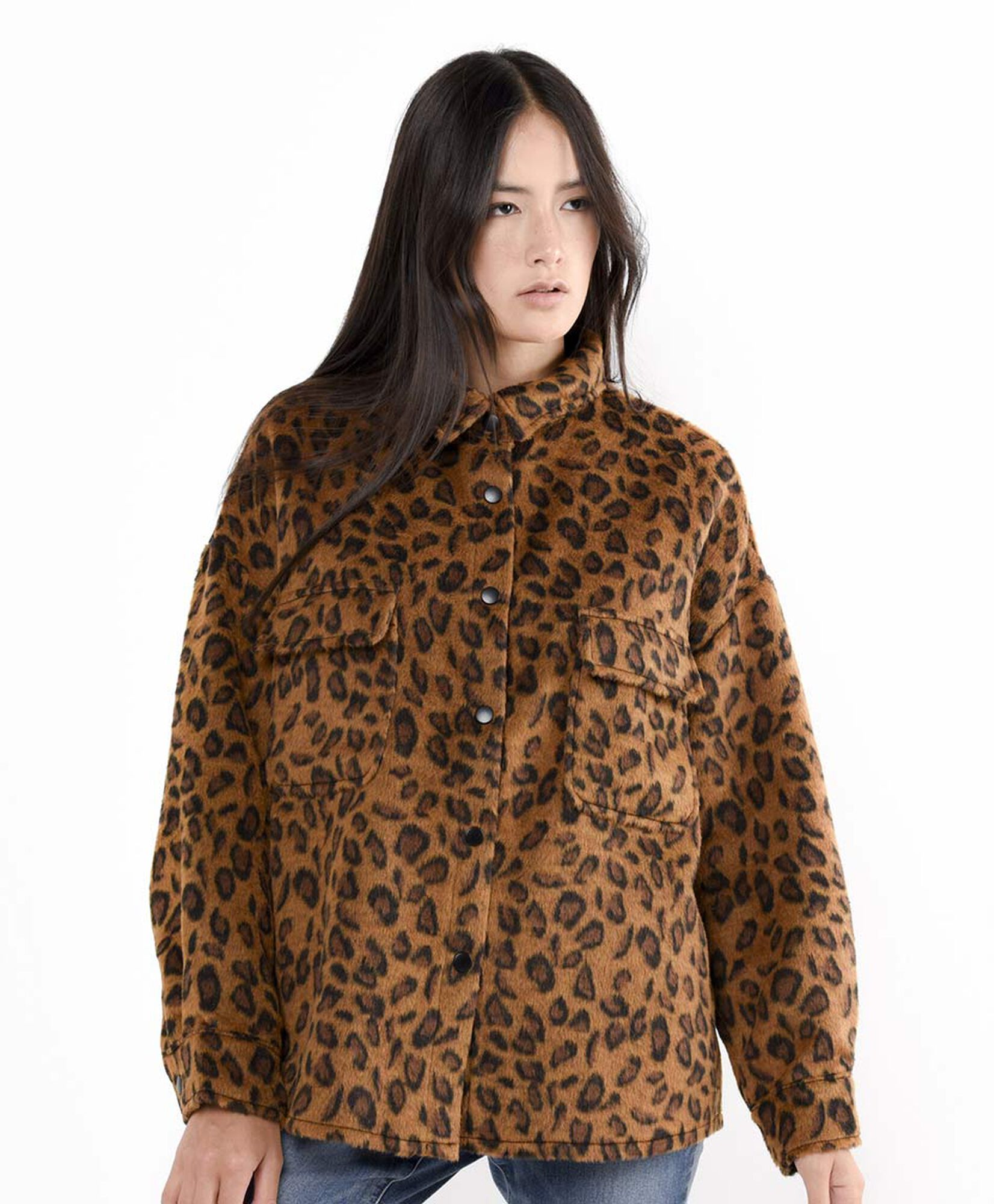 Chaqueta mujer estampado animal print Chaqueta mujer estampado animal print