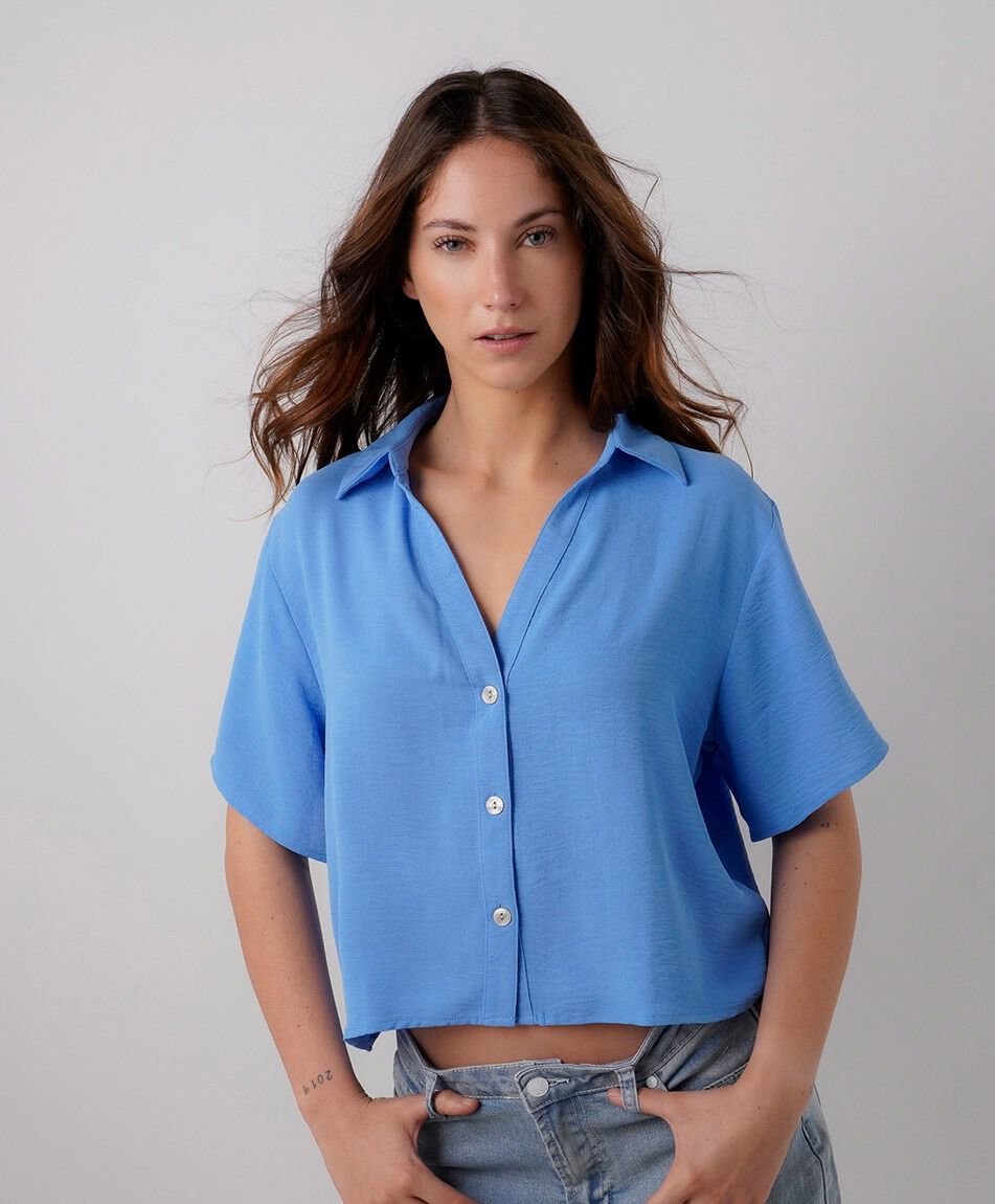 Blusa mujer detalle el&aacute;stico