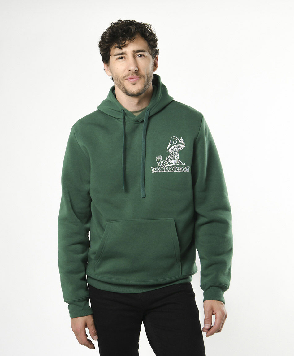 Polerón hombre estampado duende