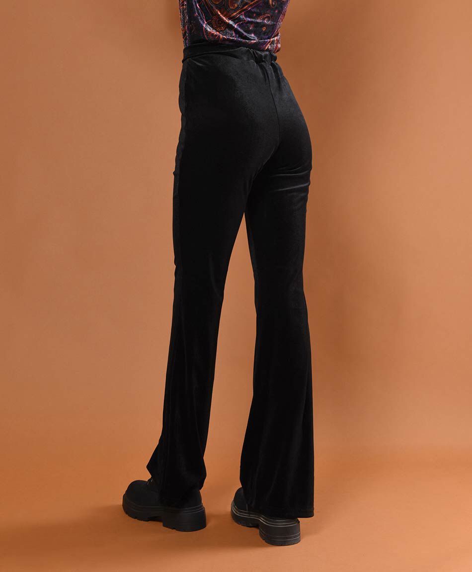 Pantal&oacute;n mujer velvet flare