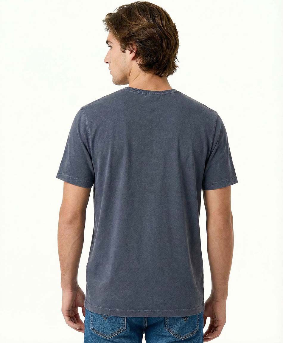 Polera hombre mini print