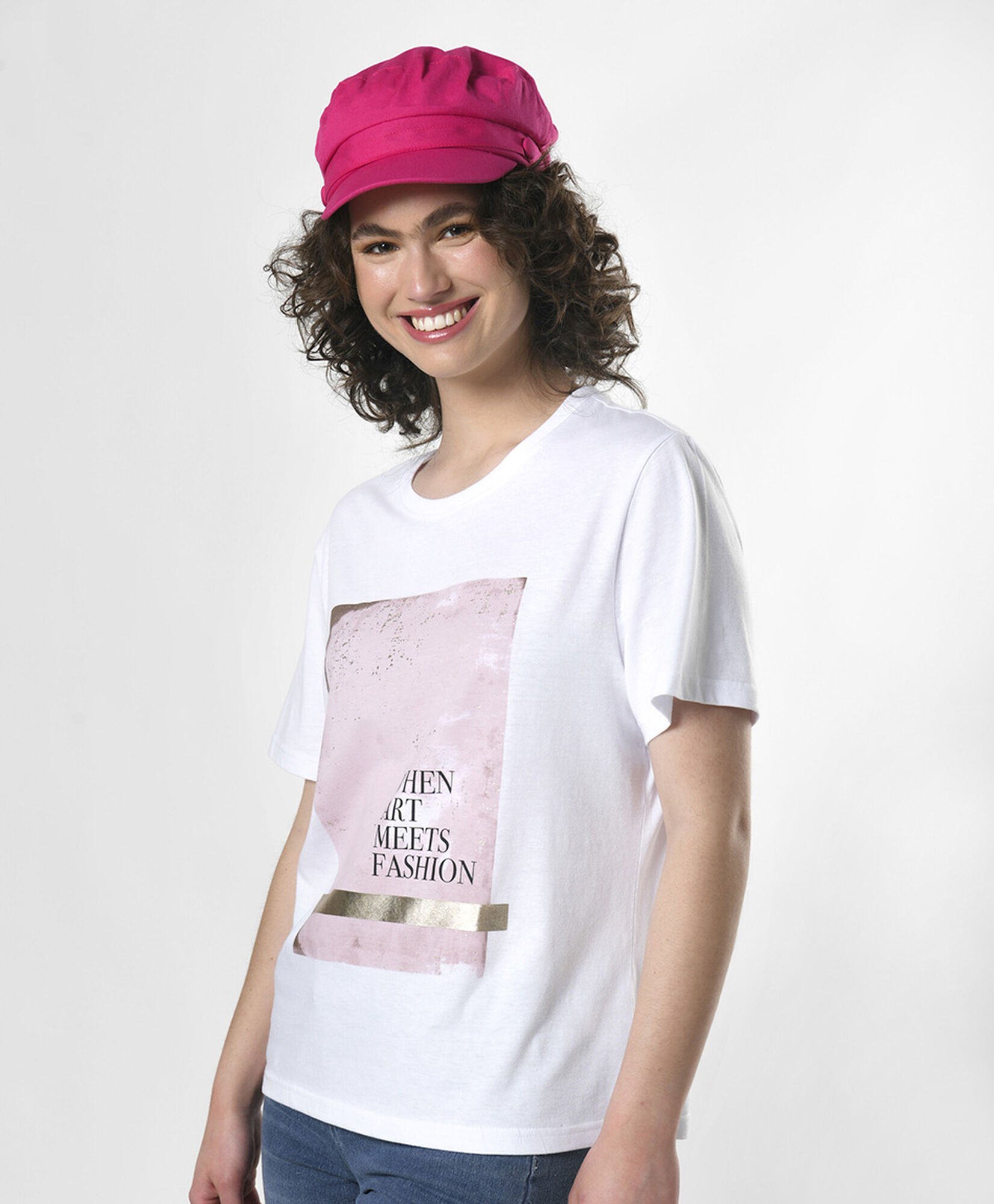 Polera mujer estampada arte Polera mujer estampada arte