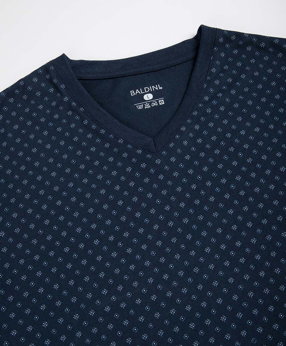 Pijama hombre mini print