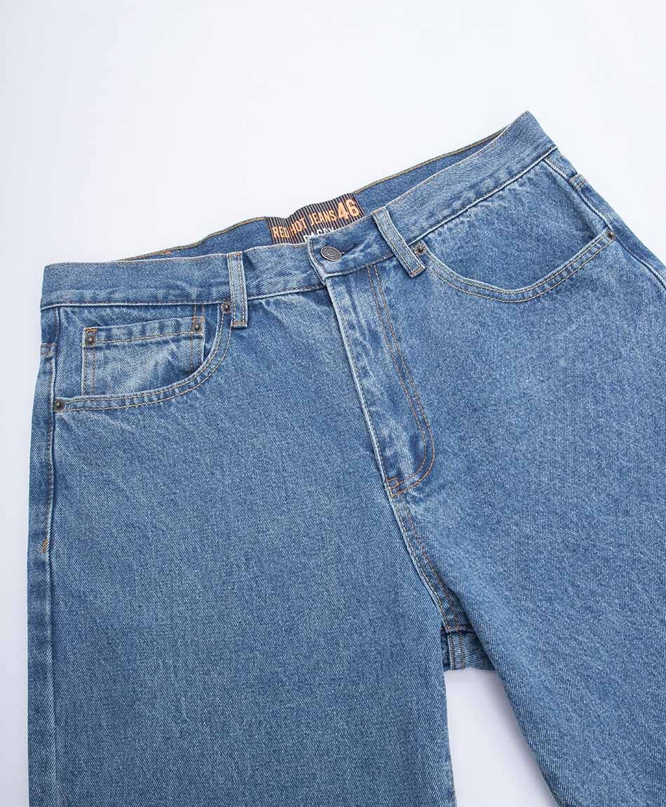 Jeans hombre baggy blue pro