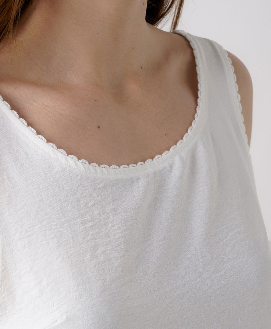 Blusa mujer top encajes