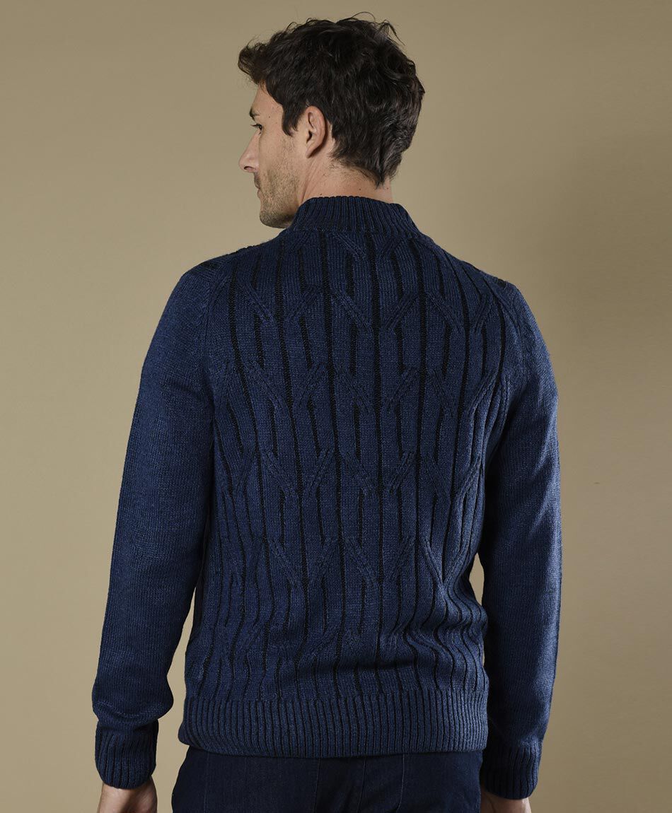 Sweater medio cierre